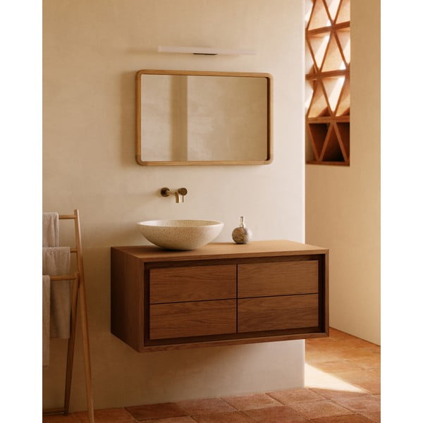 Melnbalta LED sienas lampa Valquiria – Kave Home-image-3