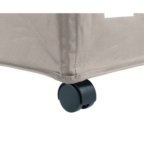 Bēšs trīskāršais veļas grozs Wenko Trivo, 117,6 l-image-3