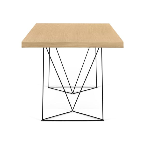 Galds ar melnām kājām TemaHome Multi, 160 x 90 cm-image-3