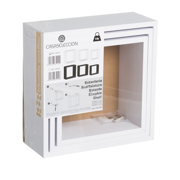 Balti sienas plaukti (3 gab.) – Casa Selección-image-3