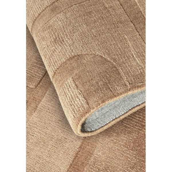 Bēšs ar rokām darināts vilnas paklājs 120x170 cm Alexis – Villeroy&Boch-image-3