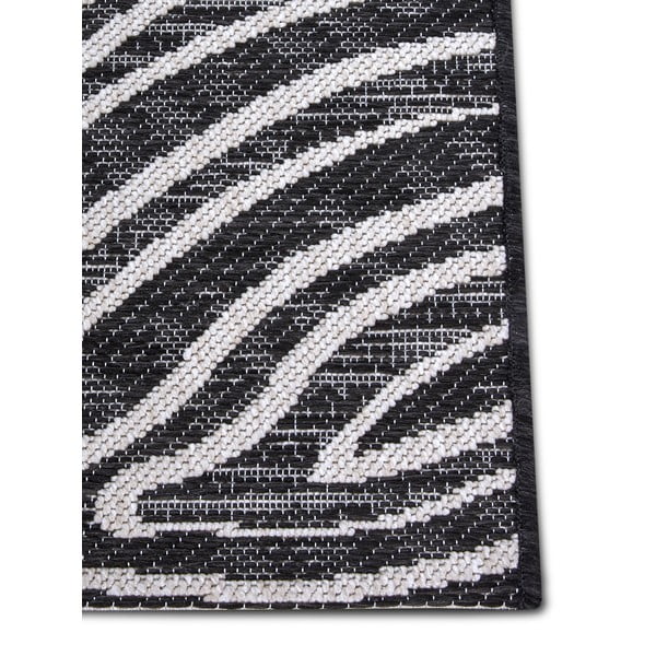 Antracīta pelēks āra paklājs 194x290 cm – Elle Decoration-image-4