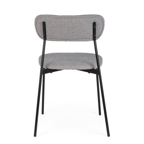 Pelēks polsterēts pusdienu krēsls Inka – Yes Everyday-image-4