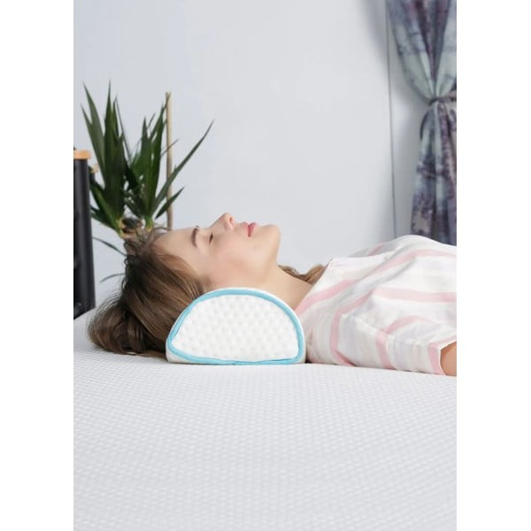 Ergonomiskais spilvens ar atmiņas putu pildījumu 18x42 cm – Mila Home-image-1