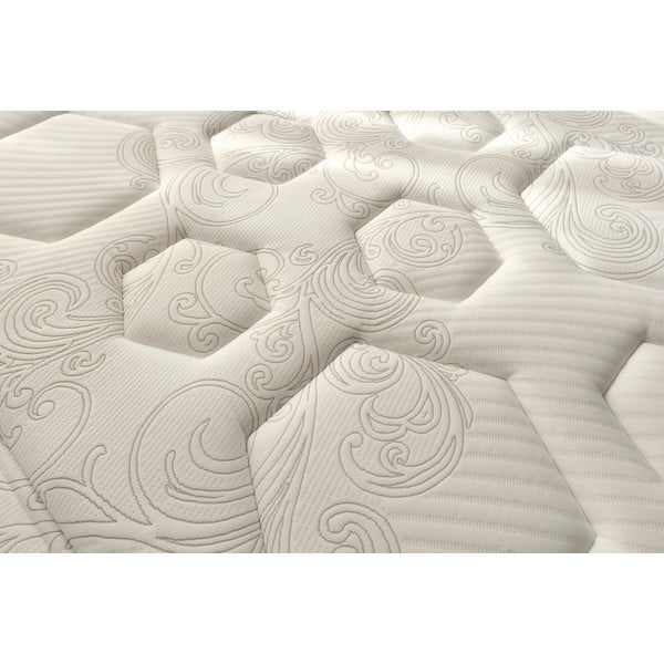 Stingrs/vidēji stingrs divpusējs atsperu matracis ar termoregulāciju 140x190 cm Hexaflex Bagged Springs Gel – Moonia-image-4