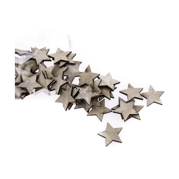 60 koka dekoratīvo zvaigžņu komplekts Dakls Elspeth