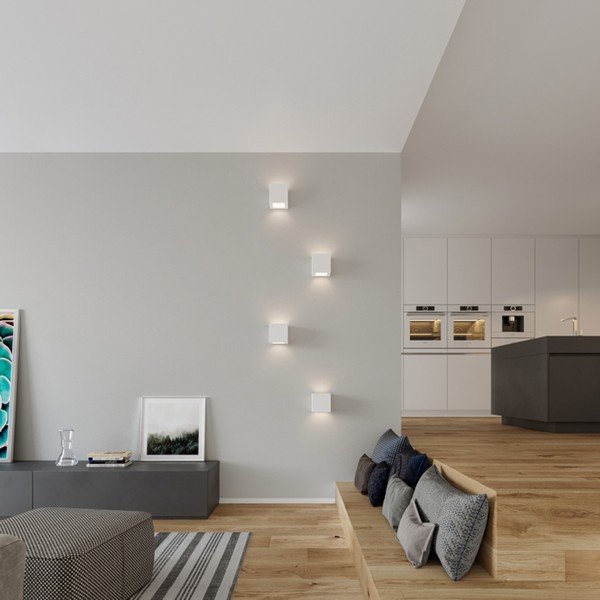 Balta sienas lampa Leo – Sollux-image-4