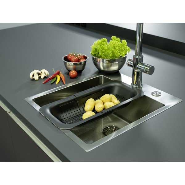 Melns regulējams caurduris Wenko Black Outdoor Kitchen Sivo-image-1