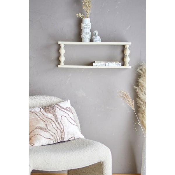 Balts daudzlīmeņu sienas plaukts 60 cm Salino – Bloomingville-image-1