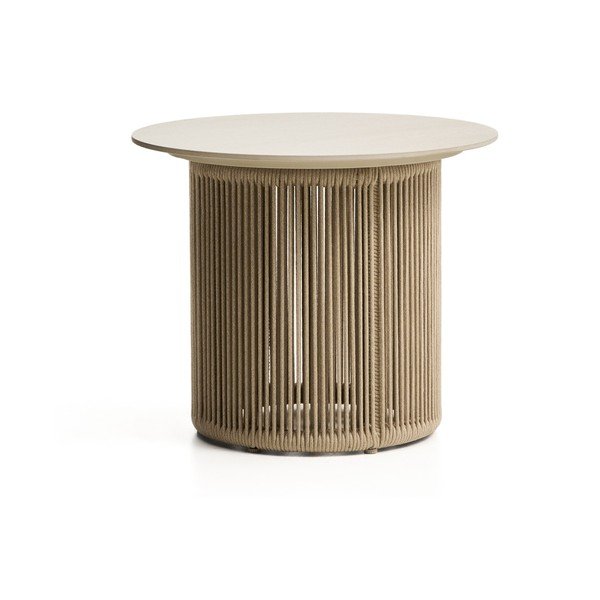 Metāla apaļš dārza galdiņš ø 55 cm Orosei – Kave Home