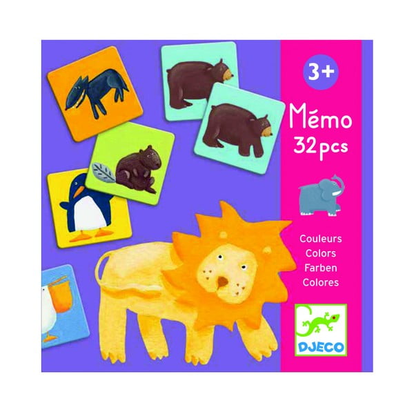 Bērnu atmiņas spēle Djeco Animals-image-1