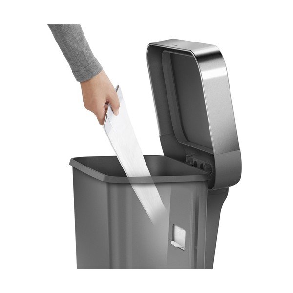 Plastmasas atkritumu tvertne ar pedāli 45 l – simplehuman-image-4