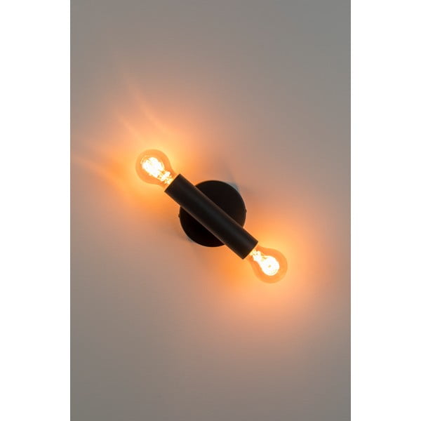 Melna sienas lampa Hawk – Zuiver-image-2