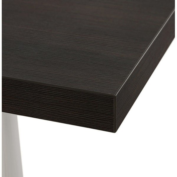 Melns bāra galds ar baltām kājām Kokoon Tikafe, augstums 105 cm-image-1