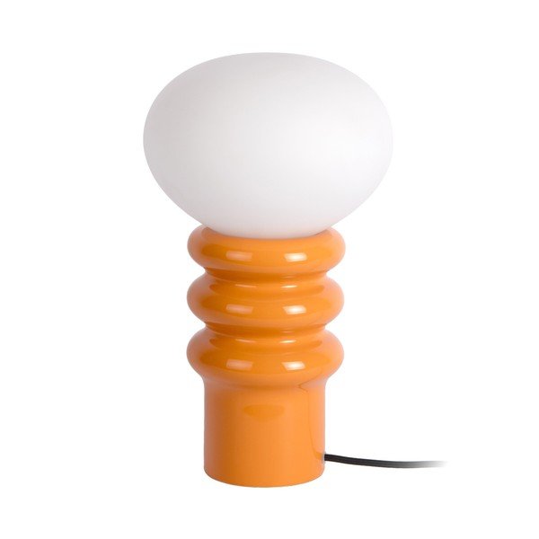 Oranža keramikas galda lampa (augstums 33,5 cm) Catania Aro – Leitmotiv