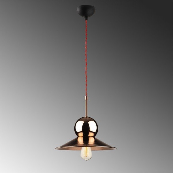 Melna metāla griestu lampa vara krāsā Opviq lights Stathis-image-1