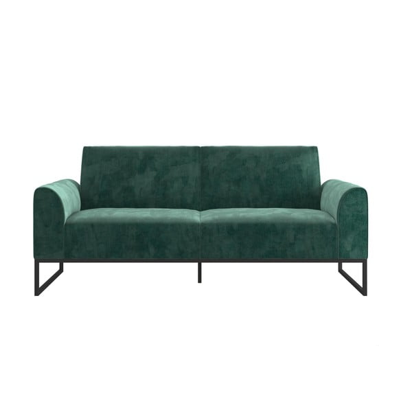 Zaļš dīvāns 217 cm Adley – CosmoLiving by Cosmopolitan