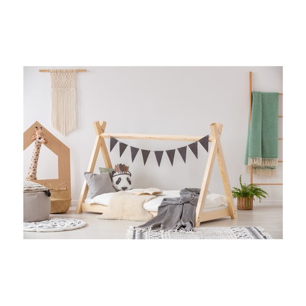 Mājas gulta no priedes koka Adeko Mila TP, 90 x 180 cm-image-2