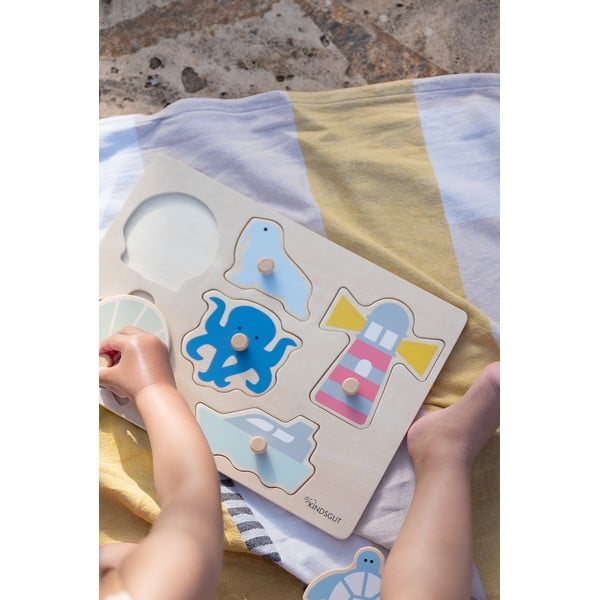 Koka reljefa puzle (gabalu skaits 6) Ocean – Kindsgut-image-2