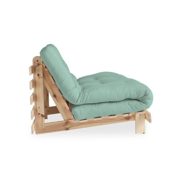Izvelkamais dīvāns Karup Design Roots Raw/Mint-image-4