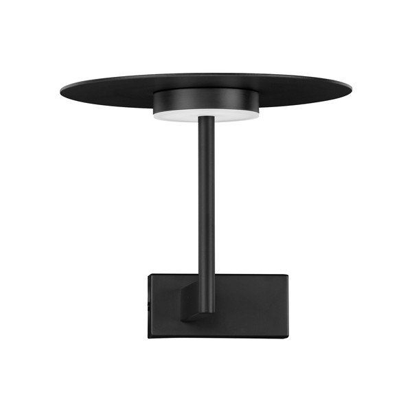 Matēti melna alumīnija LED sienas lampa Tovi – Nova Luce-image-4