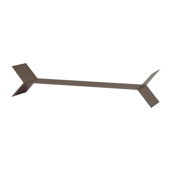 Brūni metāla sienas plaukti (3 gab.) 80 cm Lorin – WOOOD-image-4
