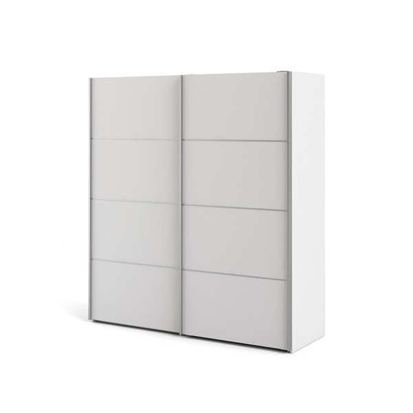 Balts drēbju skapis Tvilum Verona, 182 x 202 cm-image-3