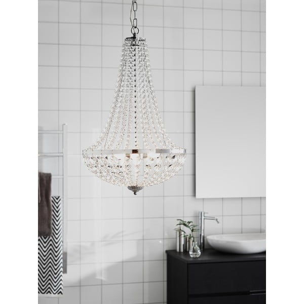 Sudraba krāsas piekaramā lampa ø 40 cm Gränsö – Markslöjd-image-1