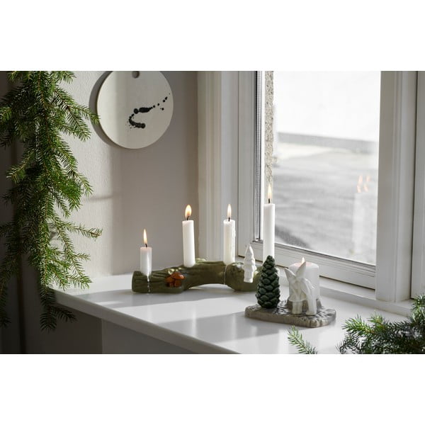 Porcelāna Ziemassvētku svečturis Kähler Design Christmas Tales-image-1