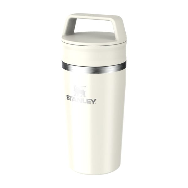 Krēmkrāsas nerūsējošā tērauda termokrūze 350 ml Café-To-Go Cream Gloss – Stanley-image-1