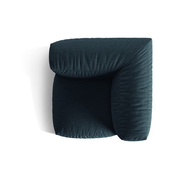 Tumši zila modulārā dīvāna daļa (ar maināmu stūri) Martina – Micadoni Home-image-3