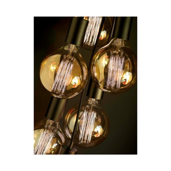 Melna piekaramā lampa ar metāla abažūru Oslo – it's about RoMi-image-3