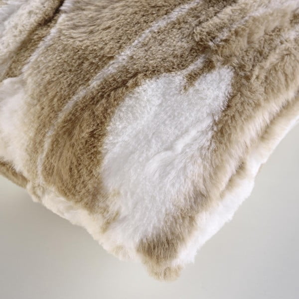 Dekoratīvais spilvens no mākslīgās kažokādas 45x45 cm Cheyenne – douceur d'intérieur-image-2
