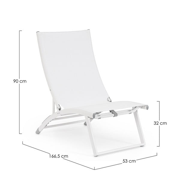 Balts metāla dārza zvilnis Taylor – Bizzotto-image-4