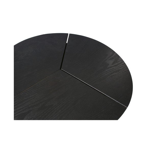 Melns kafijas galdiņš WOOOD Rodi, ⌀ 48 cm-image-4