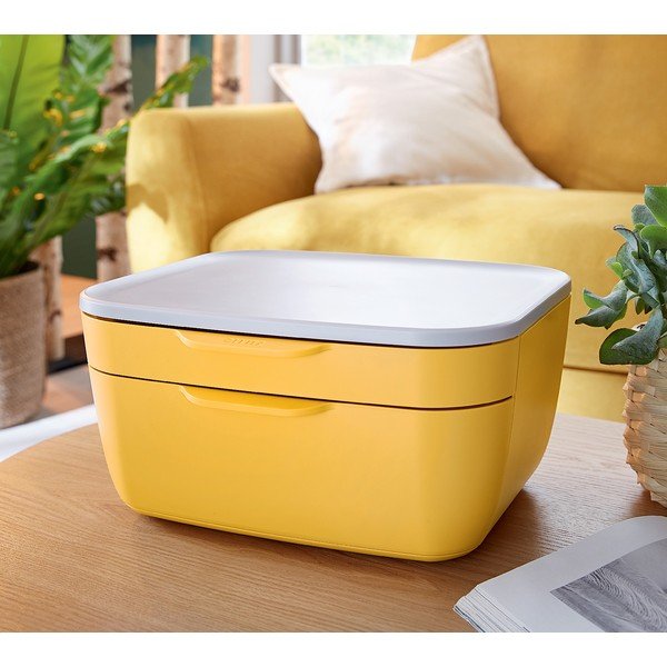 Dzeltena atvilktņu kaste Leitz Cosy-image-3
