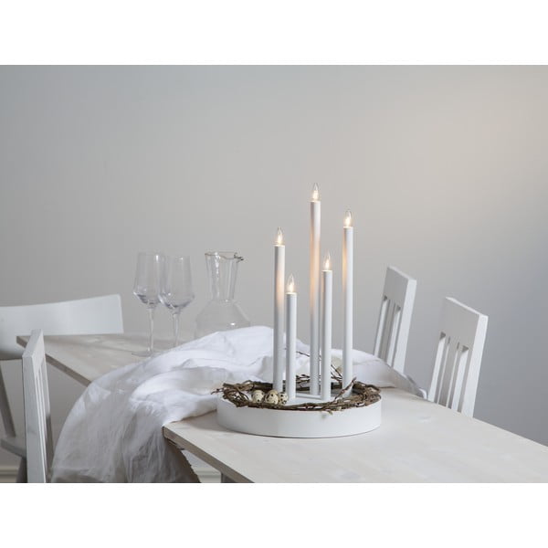 Balts gaismas dekors ø 32 cm Deco – Star Trading-image-3