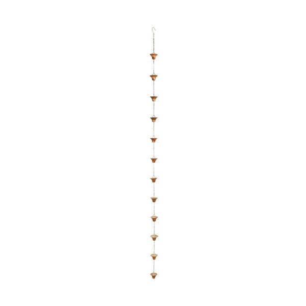 Esschert Design rozā pilienu teknes paplāte, garums 259 cm