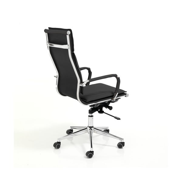Melns mākslīgās ādas biroja krēsls Premier – Tomasucci-image-2