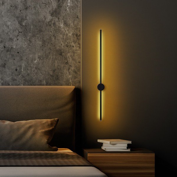 Melna LED sienas lampa Sword – Opviq lights-image-1