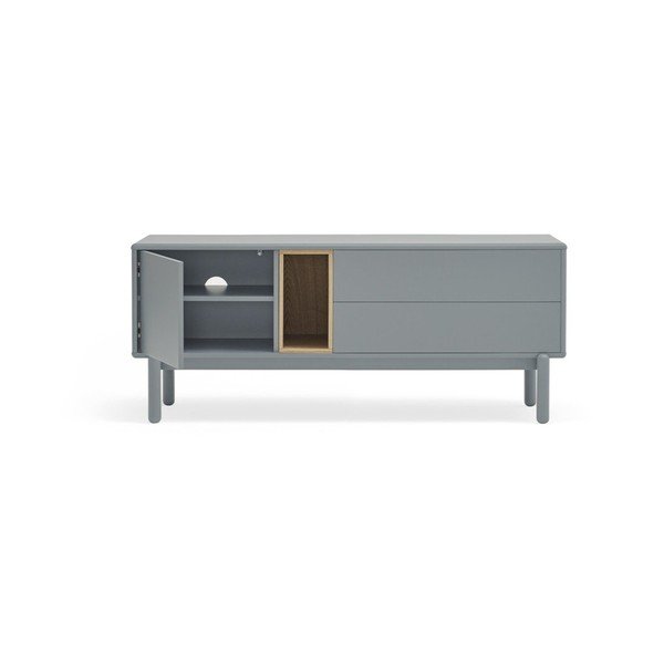 Zils/pelēks TV galdiņš 140x56 cm Corvo – Teulat-image-3