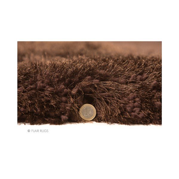 Tumši brūns paklājs Flair Rugs Pearl, 160 x 230 cm-image-1