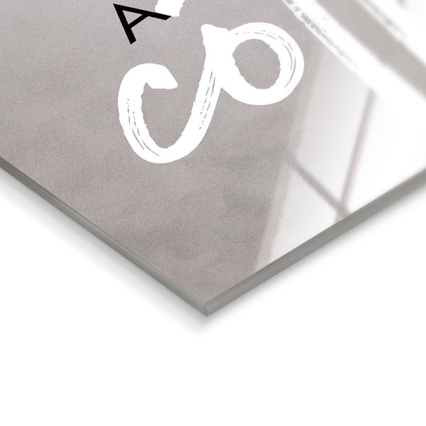 Sienas pulkstenis Styler Glassclock Coffee Love, 20 x 60 cm-image-2