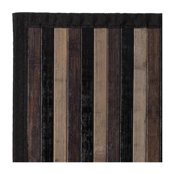 Pelēks bambusa paklājs 60x90 cm – Casa Selección-image-1