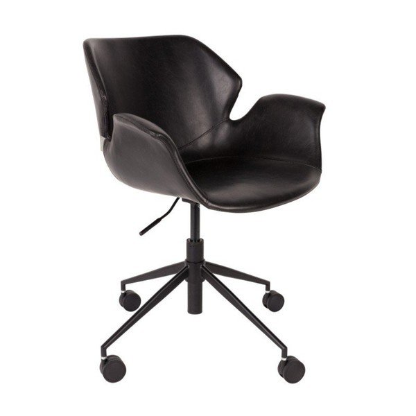 Melns biroja krēsls Zuiver Office Chair Nikki