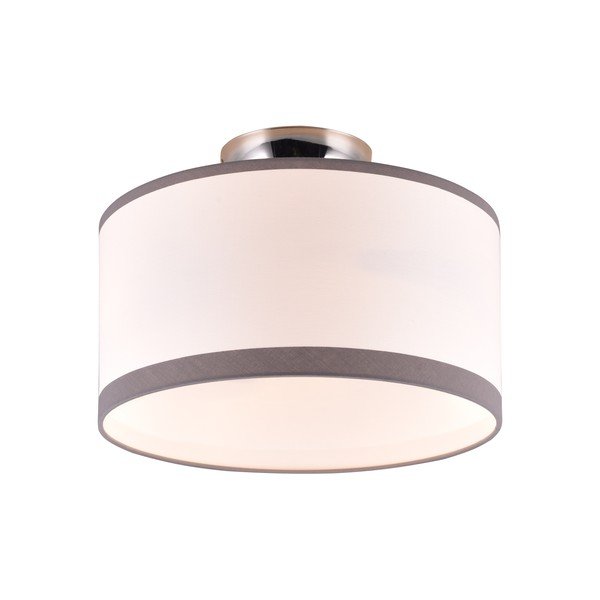 Pelēka griestu lampa ø 30 cm Davos – Reality-image-1