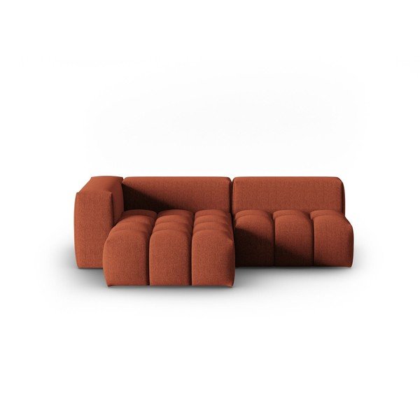Terakotas oranžs stūra dīvāns (ar kreiso stūri/ar zvilni) Verona – Cosmopolitan Design-image-2