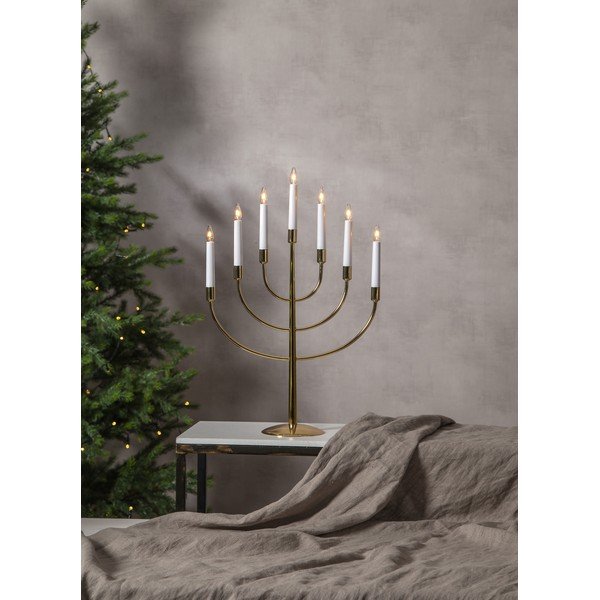 Zelta krāsas Ziemassvētku gaismas dekors Titus – Star Trading-image-1