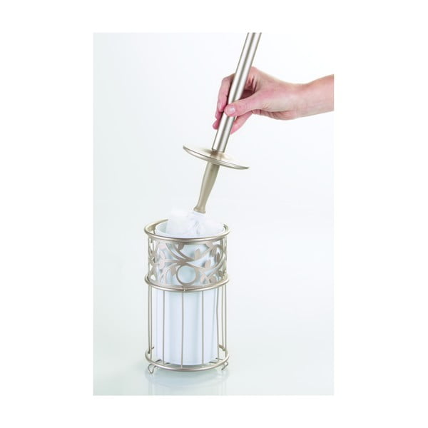 Metāla tualetes papīra turētājs iDesign Vine, augstums 41 cm-image-3