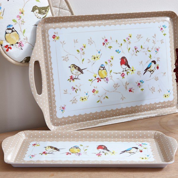Cooksmart® Dawn Chorus lielais servēšanas paplātes paliktnis-image-1